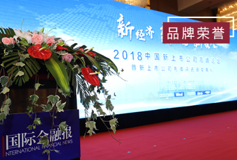 频频获奖，www.jinnianhui.com金年会体育再获2018中国新上市公司商业模式先锋奖