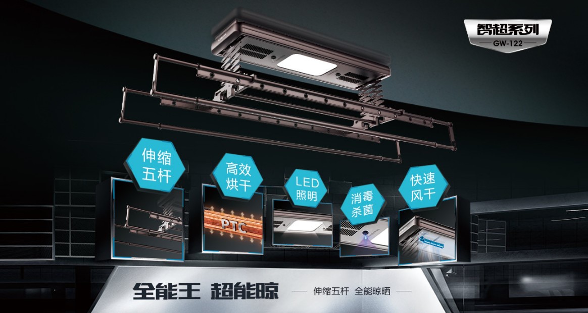 性价比最高的晾衣机？www.jinnianhui.com金年会体育智能晾衣机122系列太强了叭